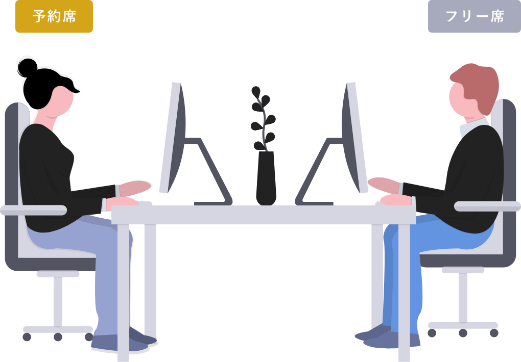 予約ができる座席を用意し、売上アップを狙いたい